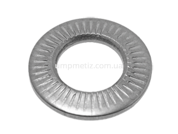 Шайба контактная N 5,1(M 5) цинк механический NFE 25-511